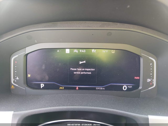 45739769 :رقم المزاد ، 1V2BR2CA3NC557231 vin ، 2022 Volkswagen Atlas 3.6l V6 Sel مزاد بيع