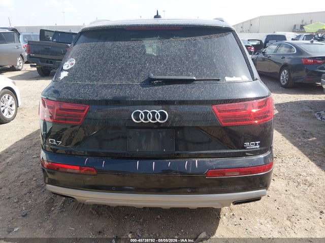 2017 Audi Q7 3.0t Premium მანქანა იყიდება აუქციონზე, vin: WA1LAAF77HD013962, აუქციონის ნომერი: 45739792