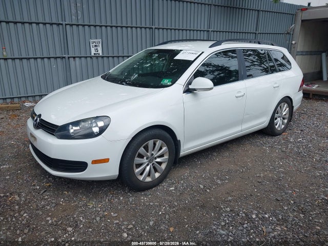 45739800 :رقم المزاد ، 3VWPL7AJ0EM612996 vin ، 2014 Volkswagen Jetta Sportwagen 2.0l Tdi مزاد بيع