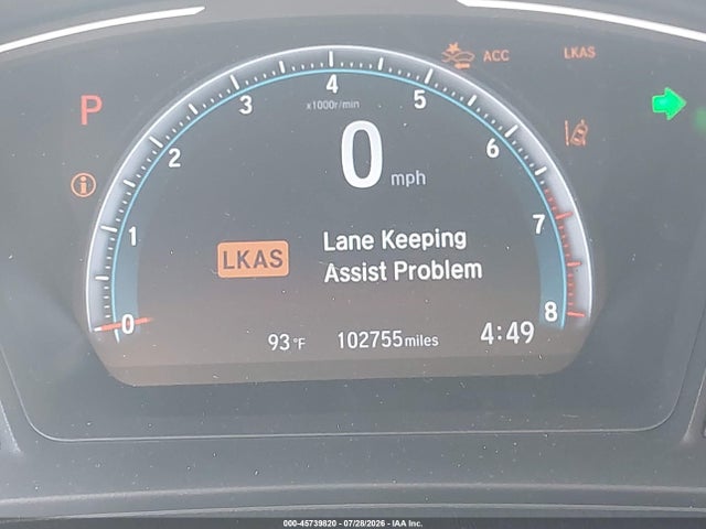 Honda Civic Lx 2020 19XFC2F67LE210762 Image 16