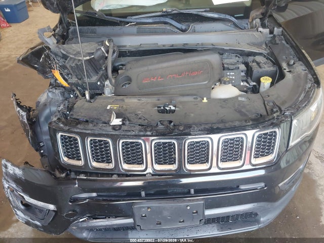 2018 Jeep Compass Latitude 4x4 მანქანა იყიდება აუქციონზე, vin: 3C4NJDBB7JT199707, აუქციონის ნომერი: 45739902