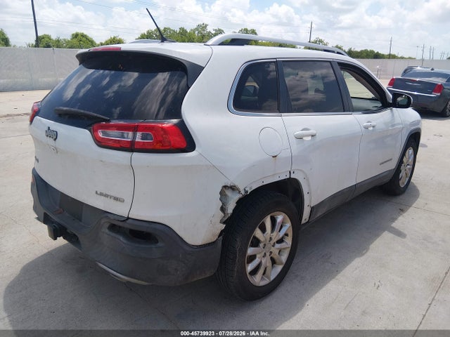 45739923 :رقم المزاد ، 1C4PJMDS4EW291315 vin ، 2014 Jeep Cherokee Limited مزاد بيع