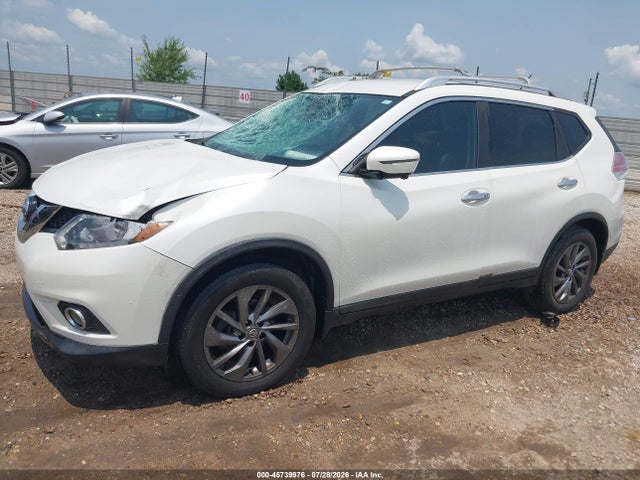 2016 Nissan Rogue Sl მანქანა იყიდება აუქციონზე, vin: KNMAT2MT0GP690684, აუქციონის ნომერი: 45739976