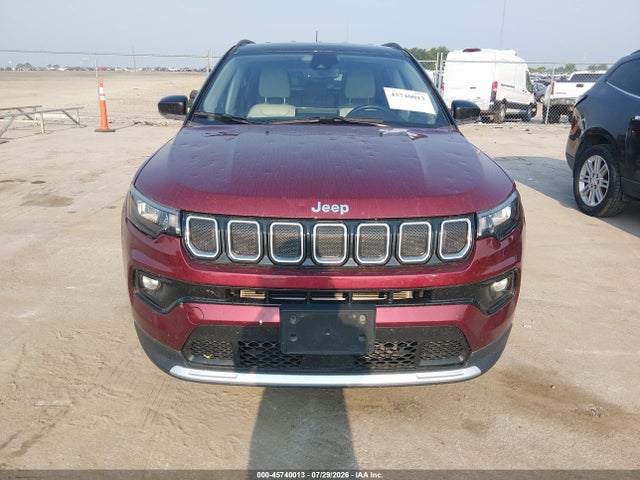 Aukcja sprzedaży 2022 Jeep Compass Limited 4x4, vin: 3C4NJDCB4NT143227, numer aukcji: 45740013