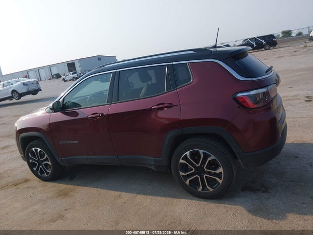 Aukcja sprzedaży 2022 Jeep Compass Limited 4x4, vin: 3C4NJDCB4NT143227, numer aukcji: 45740013