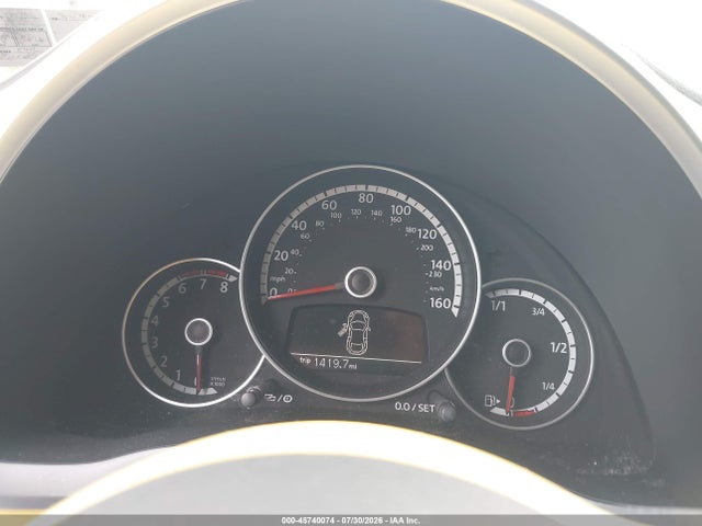 2013 Volkswagen Beetle 2.5l მანქანა იყიდება აუქციონზე, vin: 3VWJP7AT5DM647740, აუქციონის ნომერი: 45740074