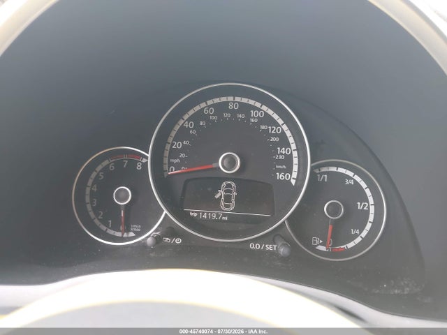 2013 Volkswagen Beetle 2.5l მანქანა იყიდება აუქციონზე, vin: 3VWJP7AT5DM647740, აუქციონის ნომერი: 45740074