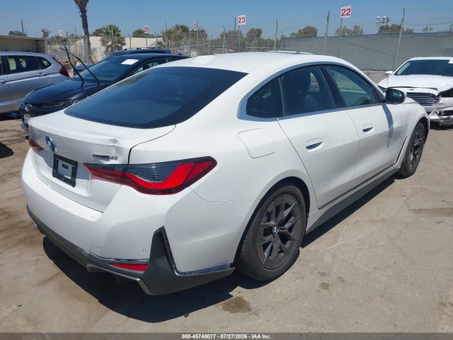 BMW I4 Gran Coupe Edrive40 2025 WBY23HD08SFT98632 Image 4