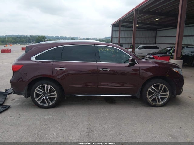 45740087 :رقم المزاد ، 5FRYD4H8XHB030269 vin ، 2017 Acura Mdx Advance Package مزاد بيع