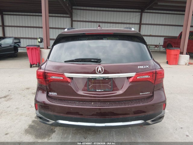 45740087 :رقم المزاد ، 5FRYD4H8XHB030269 vin ، 2017 Acura Mdx Advance Package مزاد بيع