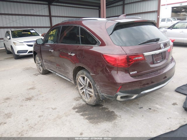 45740087 :رقم المزاد ، 5FRYD4H8XHB030269 vin ، 2017 Acura Mdx Advance Package مزاد بيع