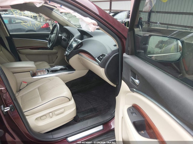 45740087 :رقم المزاد ، 5FRYD4H8XHB030269 vin ، 2017 Acura Mdx Advance Package مزاد بيع