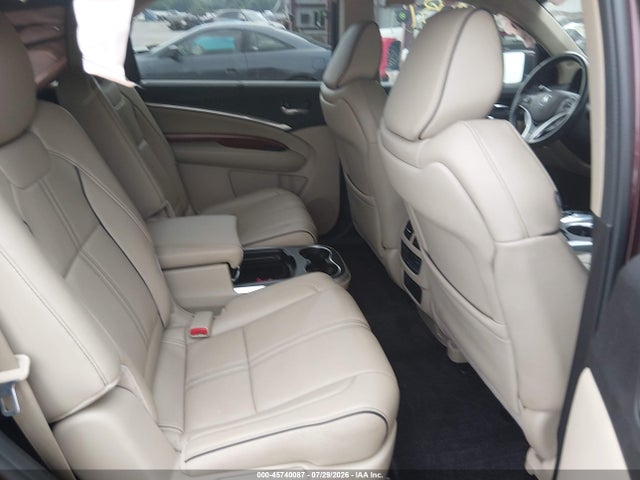 45740087 :رقم المزاد ، 5FRYD4H8XHB030269 vin ، 2017 Acura Mdx Advance Package مزاد بيع