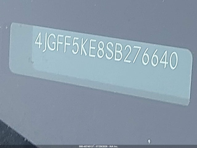 4JGFF5KE8SB276640 Mercedes-Benz Gls 450 4matic