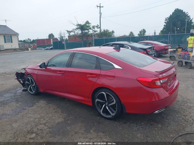Продаж на аукціоні авто 2021 Honda Accord Sport, vin: 1HGCV1F32MA074950, номер лоту: 45740142