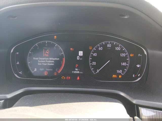 Aukcja sprzedaży 2022 Honda Accord Sport, vin: 1HGCV1F34NA045550, numer aukcji: 45740180