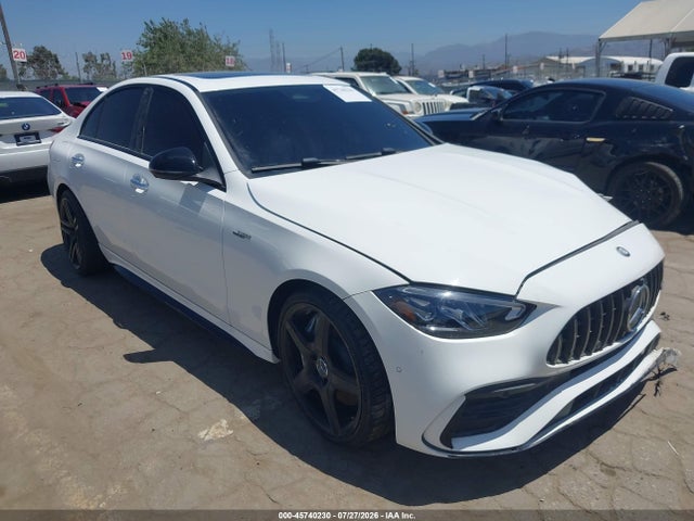 Auction sale of the 2026 Mercedes-benz Amg C 43 4matic, vin: W1KAF8HB6TR309520, lot number: 45740230