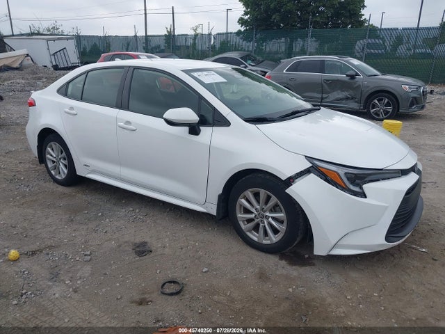2023 Toyota Corolla Hybrid Le მანქანა იყიდება აუქციონზე, vin: JTDBDMHE3P3000779, აუქციონის ნომერი: 45740250
