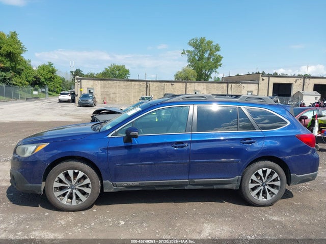 2015 Subaru Outback 2.5i Limited მანქანა იყიდება აუქციონზე, vin: 4S4BSALCXF3225527, აუქციონის ნომერი: 45740251