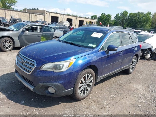 2015 Subaru Outback 2.5i Limited მანქანა იყიდება აუქციონზე, vin: 4S4BSALCXF3225527, აუქციონის ნომერი: 45740251