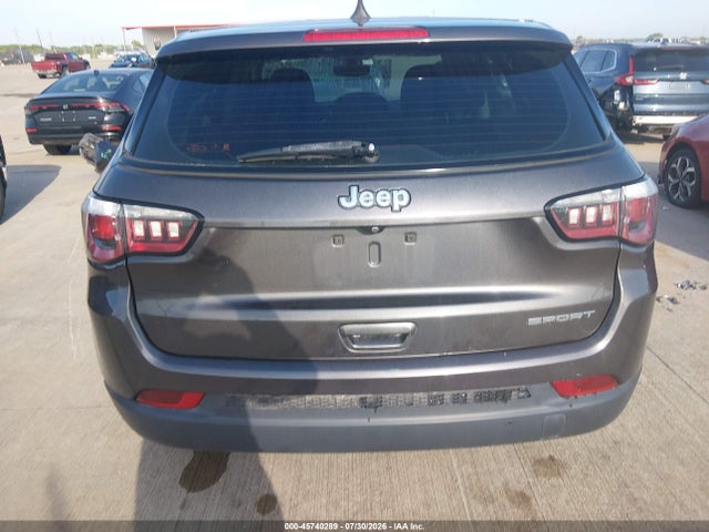 Aukcja sprzedaży 2020 Jeep Compass Sport Fwd, vin: 3C4NJCAB8LT117952, numer aukcji: 45740289