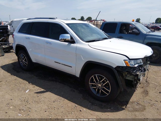 2018 Jeep Grand Cherokee Limited 4x4 მანქანა იყიდება აუქციონზე, vin: 1C4RJFBG0JC441208, აუქციონის ნომერი: 45740375