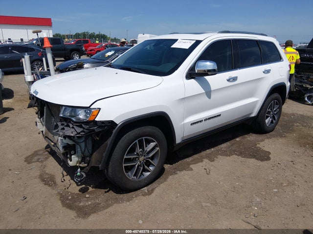 2018 Jeep Grand Cherokee Limited 4x4 მანქანა იყიდება აუქციონზე, vin: 1C4RJFBG0JC441208, აუქციონის ნომერი: 45740375
