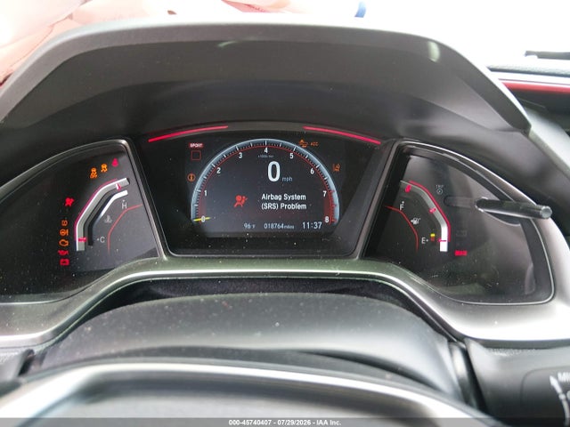 45740407 :رقم المزاد ، SHHFK8G76MU205429 vin ، 2021 Honda Civic Type R Touring مزاد بيع