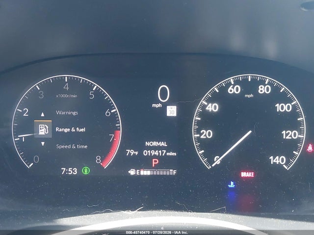 45740470 :رقم المزاد ، 3CZRZ1H73PM743158 vin ، 2023 Honda Hr-v 2wd Ex-l مزاد بيع