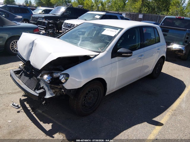 2014 Volkswagen Golf 2.5l (a6) (no Longer Orderable) მანქანა იყიდება აუქციონზე, vin: WVWDB7AJ0EW001665, აუქციონის ნომერი: 45740474