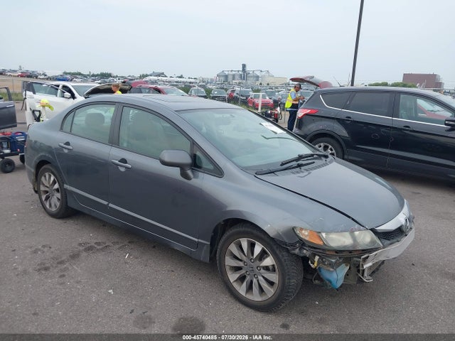 45740485 :رقم المزاد ، 19XFA1F81AE043555 vin ، 2010 Honda Civic Ex مزاد بيع