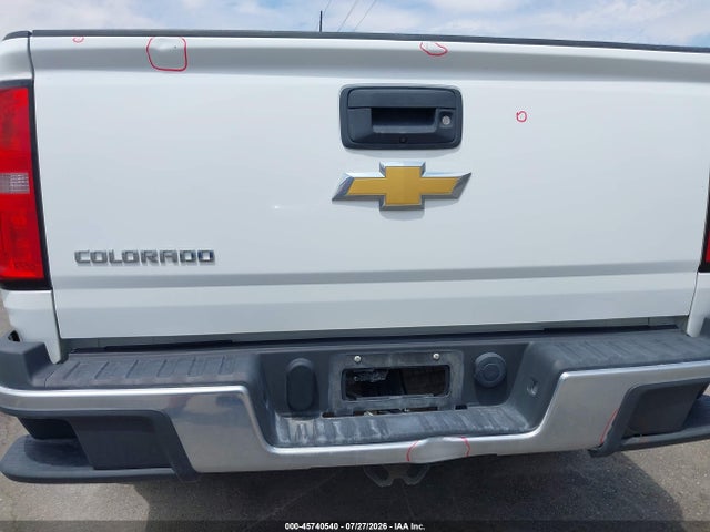 45740540 :رقم المزاد ، 1GCHTBEAXH1256529 vin ، 2017 Chevrolet Colorado 4wd Wt مزاد بيع