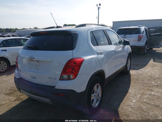 45740548 :رقم المزاد ، KL7CJLSB7GB758648 vin ، 2016 Chevrolet Trax Lt مزاد بيع