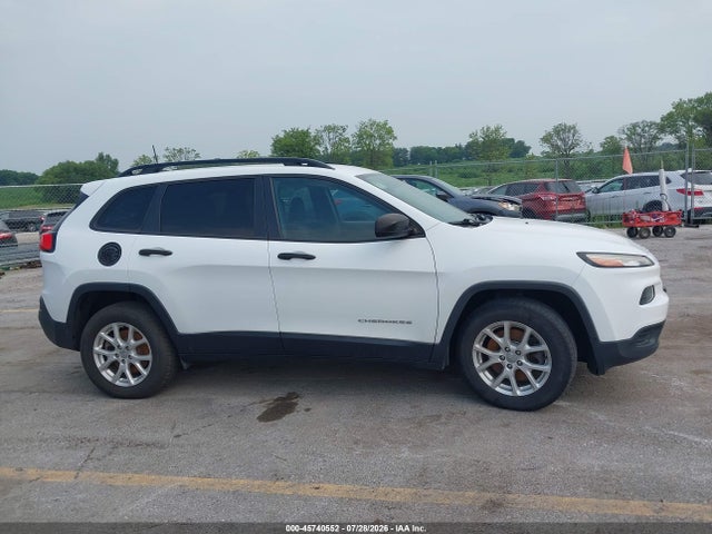 Продаж на аукціоні авто 2016 Jeep Cherokee Sport, vin: 1C4PJMAB5GW240414, номер лоту: 45740552