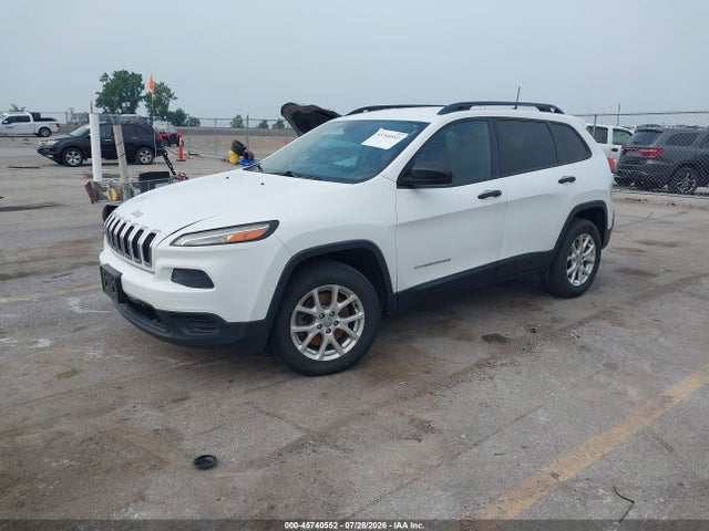 Продаж на аукціоні авто 2016 Jeep Cherokee Sport, vin: 1C4PJMAB5GW240414, номер лоту: 45740552
