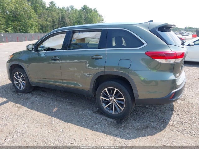 Продаж на аукціоні авто 2019 Toyota Highlander Xle, vin: 5TDKZRFH3KS361884, номер лоту: 45740575