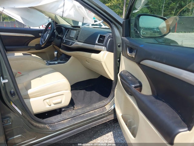 Продаж на аукціоні авто 2019 Toyota Highlander Xle, vin: 5TDKZRFH3KS361884, номер лоту: 45740575