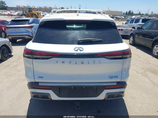 Продажа на аукционе авто 2023 Infiniti Qx60 Sensory Awd, vin: 5N1DL1GS6PC348606, номер лота: 45740602