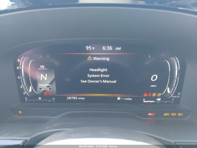 Продажа на аукционе авто 2023 Infiniti Qx60 Sensory Awd, vin: 5N1DL1GS6PC348606, номер лота: 45740602
