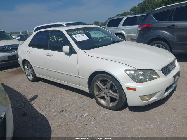 45740640 :رقم المزاد ، JTHBD182910015752 vin ، 2001 Lexus Is 300 مزاد بيع