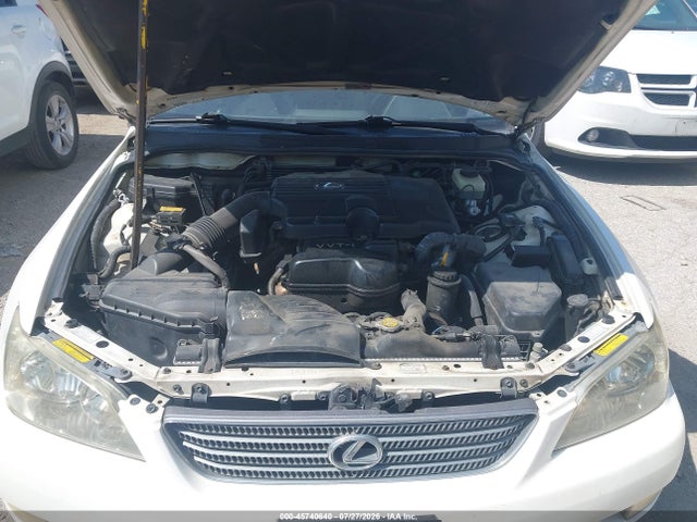 45740640 :رقم المزاد ، JTHBD182910015752 vin ، 2001 Lexus Is 300 مزاد بيع