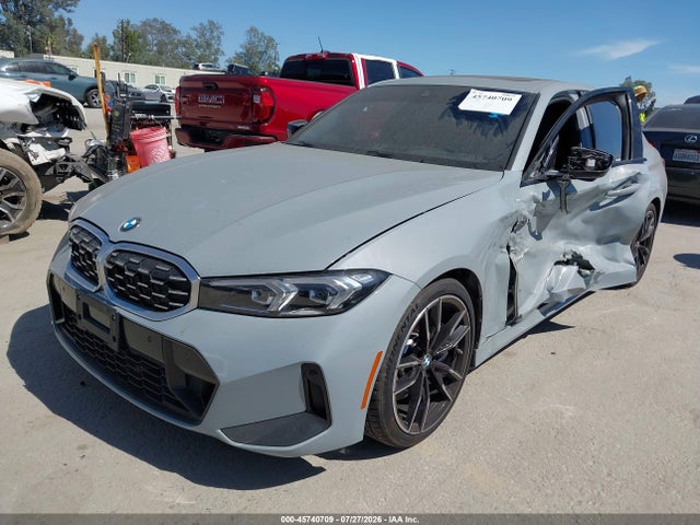 45740709 :رقم المزاد ، 3MW49FS05R8E83105 vin ، 2024 Bmw M340i مزاد بيع