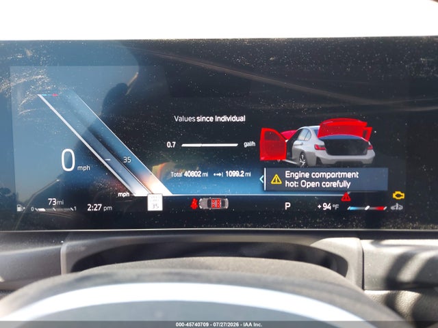 45740709 :رقم المزاد ، 3MW49FS05R8E83105 vin ، 2024 Bmw M340i مزاد بيع