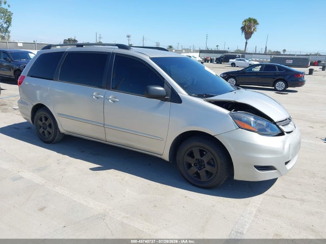 2006 Toyota Sienna Le მანქანა იყიდება აუქციონზე, vin: 5TDZA23C46S518186, აუქციონის ნომერი: 45740737