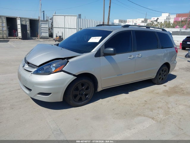 2006 Toyota Sienna Le მანქანა იყიდება აუქციონზე, vin: 5TDZA23C46S518186, აუქციონის ნომერი: 45740737