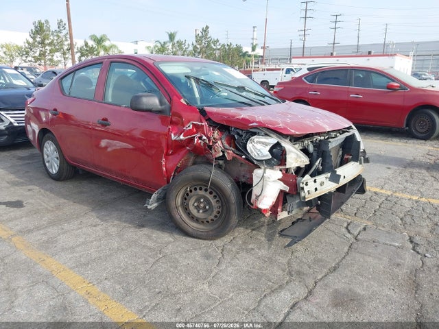 2014 Nissan Versa 1.6 S+ მანქანა იყიდება აუქციონზე, vin: 3N1CN7AP0EL830932, აუქციონის ნომერი: 45740756