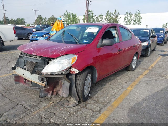2014 Nissan Versa 1.6 S+ მანქანა იყიდება აუქციონზე, vin: 3N1CN7AP0EL830932, აუქციონის ნომერი: 45740756
