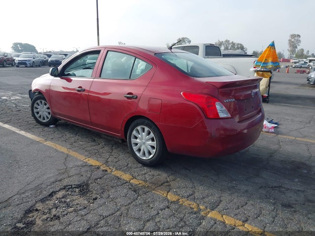 2014 Nissan Versa 1.6 S+ მანქანა იყიდება აუქციონზე, vin: 3N1CN7AP0EL830932, აუქციონის ნომერი: 45740756
