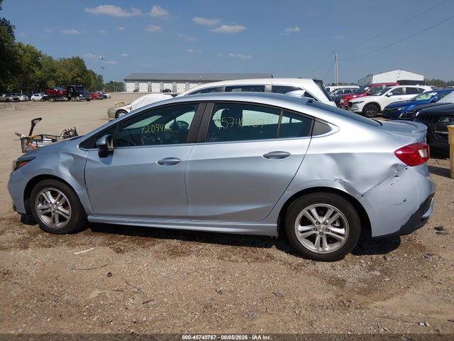 2017 Chevrolet Cruze Lt Auto მანქანა იყიდება აუქციონზე, vin: 1G1BE5SM2H7121261, აუქციონის ნომერი: 45740767