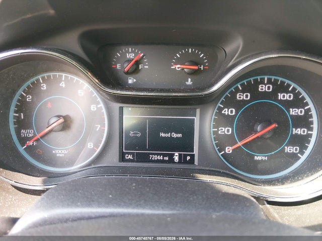 2017 Chevrolet Cruze Lt Auto მანქანა იყიდება აუქციონზე, vin: 1G1BE5SM2H7121261, აუქციონის ნომერი: 45740767